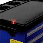  Licota AWX-2602GB-N-R-ST Тележка инструментальная с карманом, cо столешницей, 5 полок, сине-серая (6)