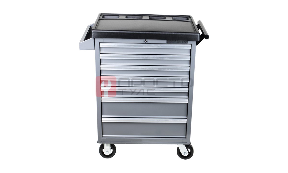 Licota AWX-2603G-N-R-ST Тележка инструментальная с карманом, со столешницей, 7 полок, серая (0)