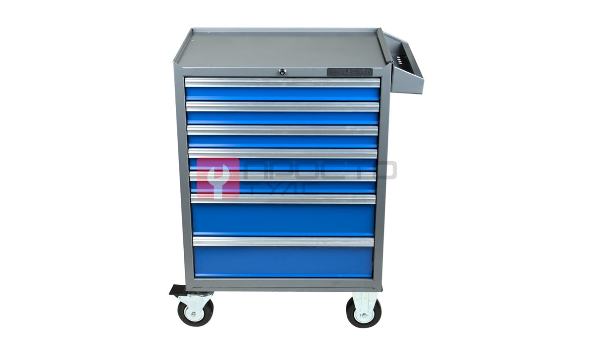  Licota AWX-2603GB-N-R Тележка инструментальная с карманом, 7 полок, сине-серая (0)