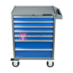  Licota AWX-2603GB-N-R Тележка инструментальная с карманом, 7 полок, сине-серая мни (0)