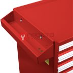  Licota AWX-2603R-N-R Тележка инструментальная с карманом, 7 полок, красная (3)
