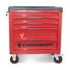  Тележка инструментальная КРАСНАЯ на колесах 5 ящиков BTD251 мни (0)