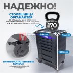  OPT-717P Тележка инструментальная, 7 полок с набором инструментов, пластиковая столешница (2)