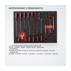  OPTIMUS TS-07 Тележка инструментальная, 7 ящиков с набором инструментов (4)