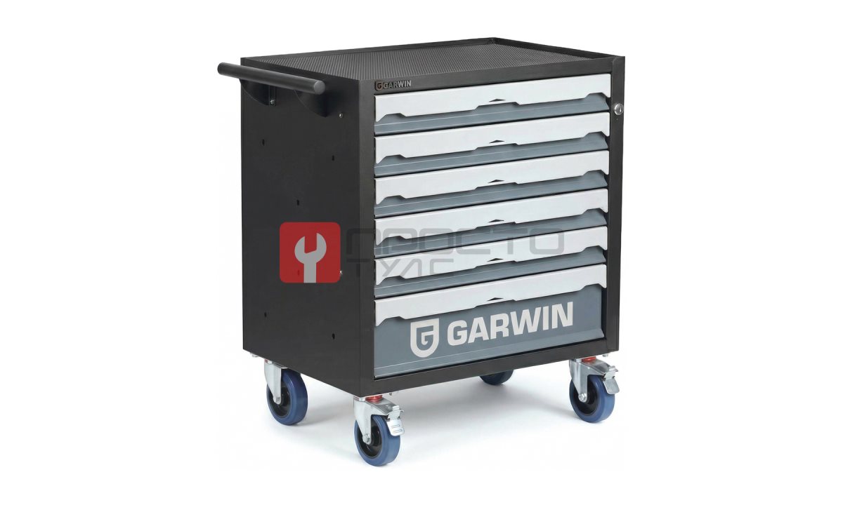  GARWIN PRO S01006 Тележка инструментальная 6 полочная серая (0)
