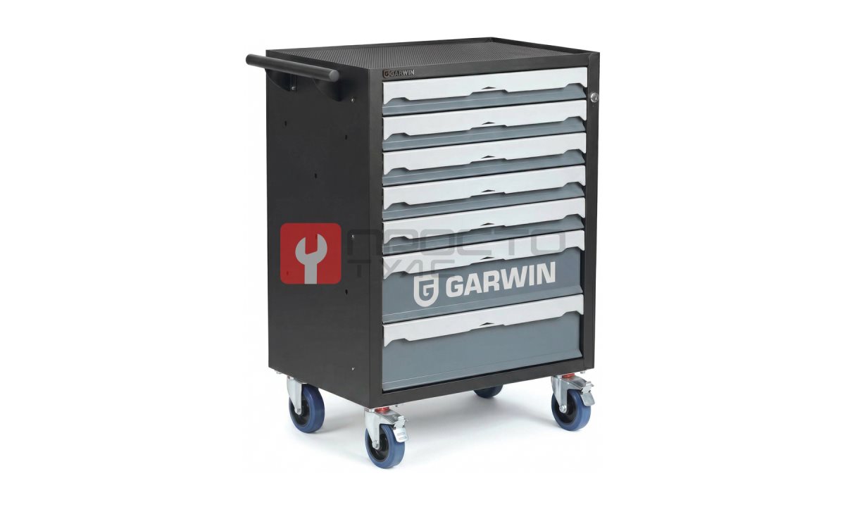  GARWIN PRO S01007 Тележка инструментальная 7 полочная серая (0)