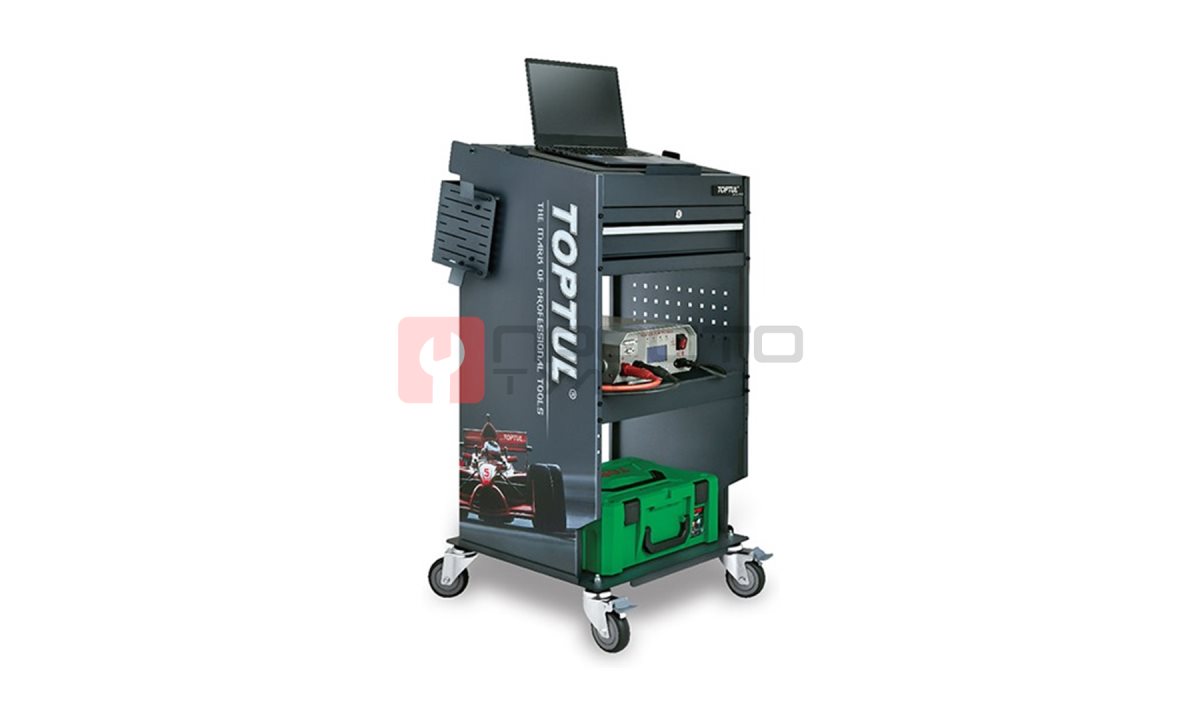  Тележка мобильная для диагностического оборудования TOPTUL TCMD0103 (0)