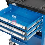  Тележка инструментальная профессиональная 3 полки+открытый отсек NORDBERG T4N (8)