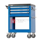  Тележка инструментальная профессиональная 3 полки+открытый отсек NORDBERG T4N (9)