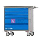  Тележка инструментальная, 5 выдвижных ящиков /OPTIMAL-NT125/ OPTIMAL NT125 (6)