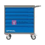  Тележка инструментальная, 6 выдвижных ящиков /OPTIMAL-NT126/ OPTIMAL NT126 (4)