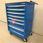  Тележка инструментальная Rossvik T07H-5015, 7 выдвижных ящиков, ц/замок, 670*450*1040hмм мни (0)