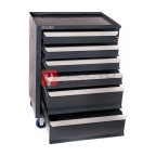  Тележка инструментальная Rossvik T06-7016, 6 выдвижных ящиков, ц/замок, 670*450*930hмм мни (1)