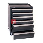  Тележка инструментальная Rossvik T06-7016, 6 выдвижных ящиков, ц/замок, 670450930hмм мни (1)