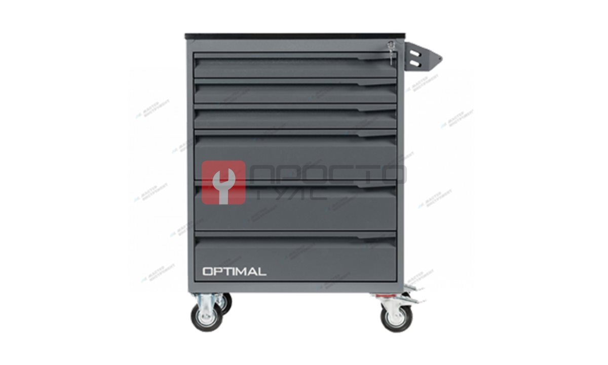  Тумба для инструментов, 6 выдвижных ящиков /OPTIMAL-NT116/ (1)