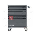  Тумба для инструментов, 7 выдвижных ящиков /OPTIMAL-NT117/ (5)