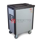  WDK-703 Тележка инструментальная, 2 ящика и отсек с полкой (2)