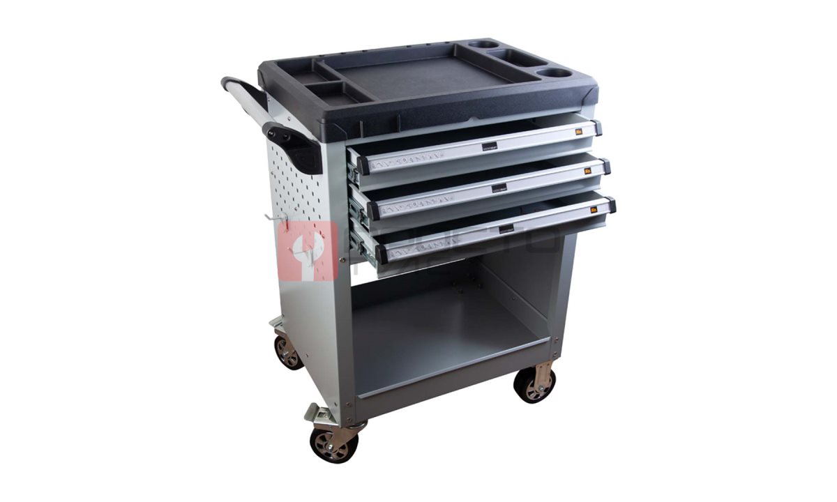  WDK-713 Тележка инструментальная открытая, 3 ящика (1)