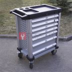  WDK-907 Инструментальная тележка, 7 ящиков (3)