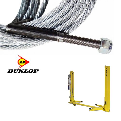 картинка троса Изготовление тросов для автоподъемников DUNLOP
