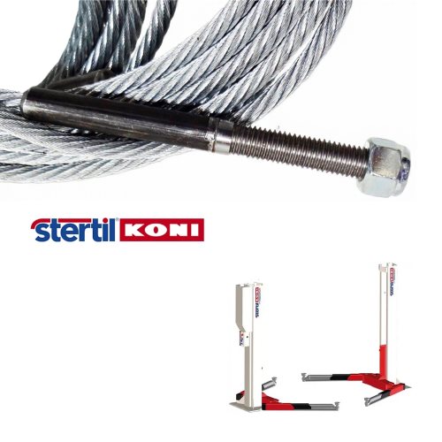 картинка троса Изготовление тросов для автоподъемников Stertil Koni
