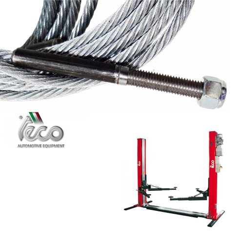 картинка троса Изготовление тросов для автоподъемников TECO