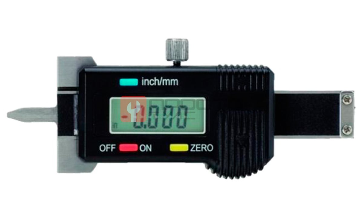 Глубиномер цифровой 0-25 мм, 125 мм, KS Tools, 300.0550 (0)