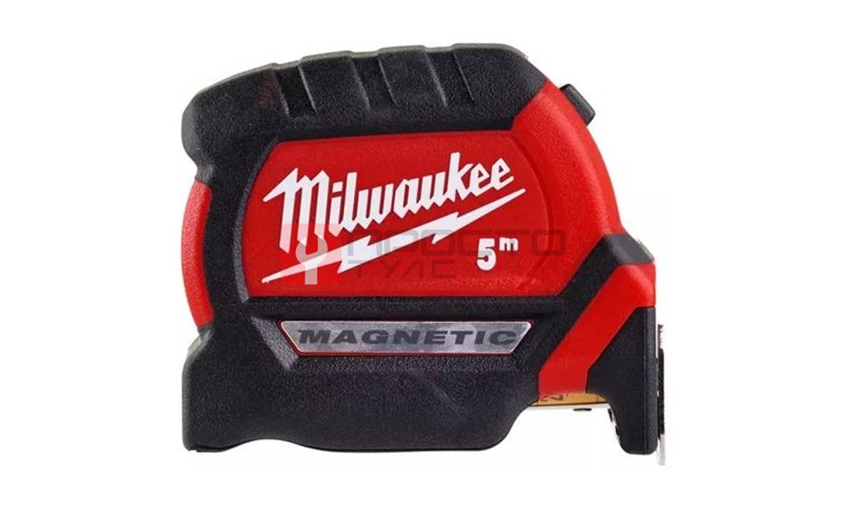  Рулетка PREMIUM магнитная MAGNETIC GEN III 5 м, MILWAUKEE, 4932464599 (0)
