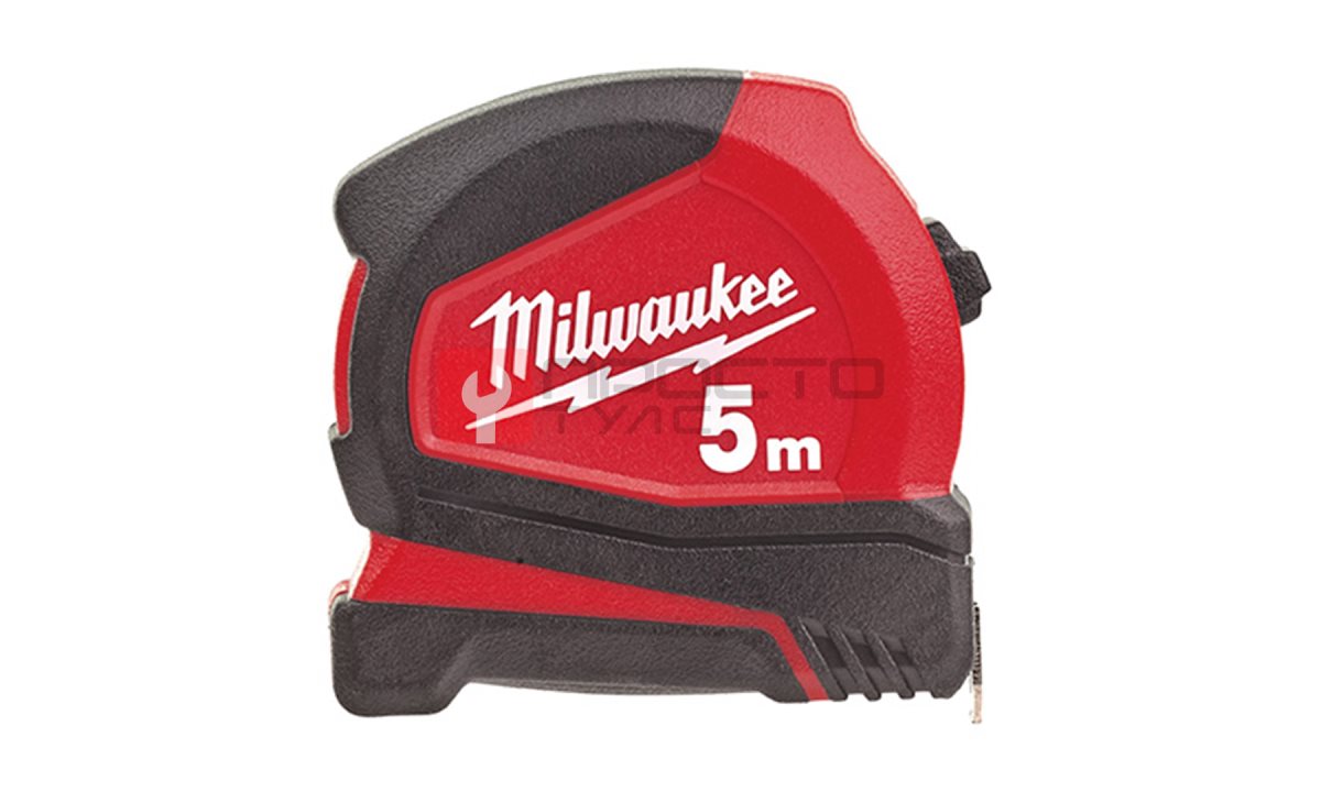  Рулетка PROCOMPACT 5 м (ширина полотна 25 мм), MILWAUKEE, 4932459593 (0)
