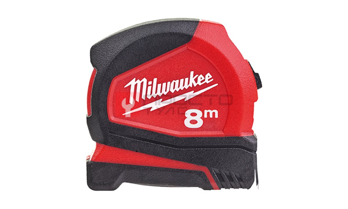  Рулетка PROCOMPACT 8 м (ширина полотна 25 мм), MILWAUKEE, 4932459594 (0)