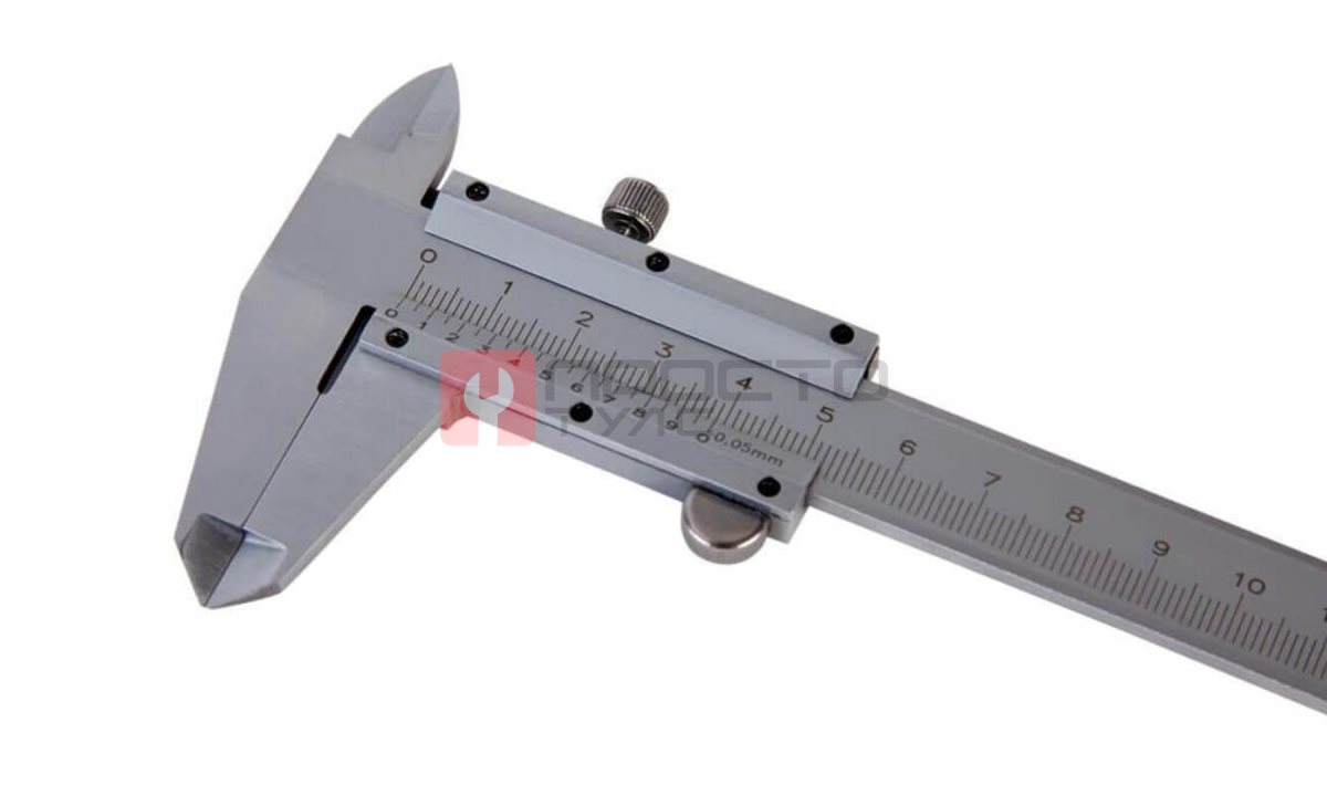  WDK-MC15005 Штангенциркуль нониусный 150 мм, 0.05 мм, тип I, ГОСТ 166-89, со сборной рамкой (0)