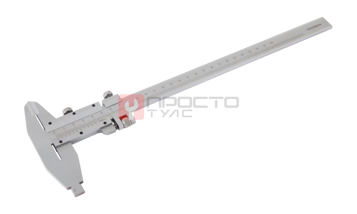  WDK-MC25005-2 Штангенциркуль нониусный 0-250 мм, 0,05 мм, тип II, ГОСТ 166-89 (0)