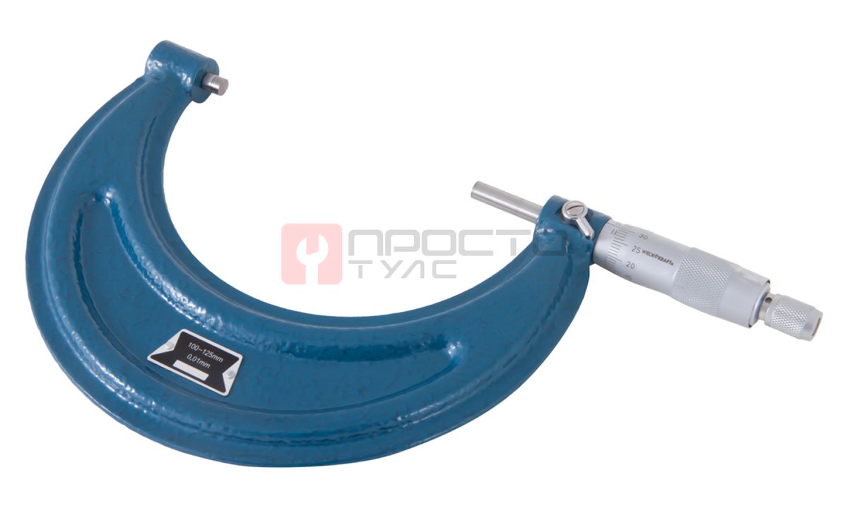  WDK-MM12501 Микрометр нониусный 100-125 мм, 0.01 мм (0)