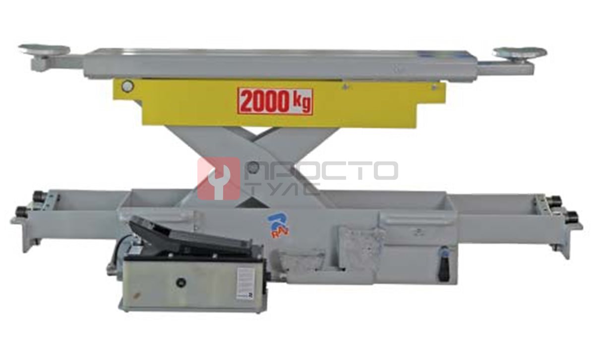  Канавный домкрат (траверса) пневмогидравлический Ravaglioli J20PNXX1 (0)