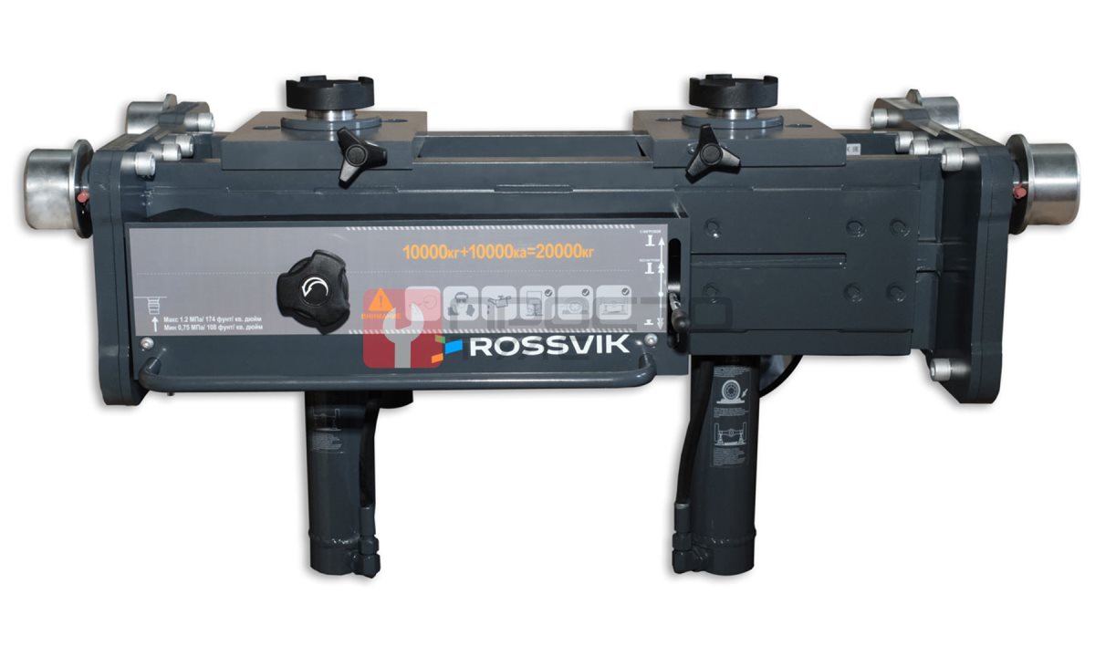  Подъемник канавный ROSSVIK PRO RPJ20-2, г/п 20т (S 680-960мм) (0)
