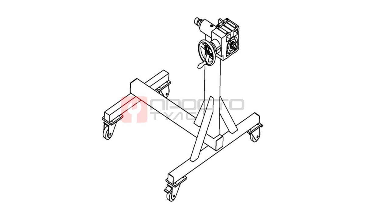  Стенд для переборки двигателя, Hyundai, 303-435 (0)