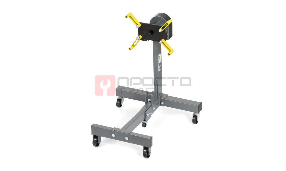  KraftWell KRWES1 Стенд для разбора двигателей г/п 680 кг, с редуктором (0)