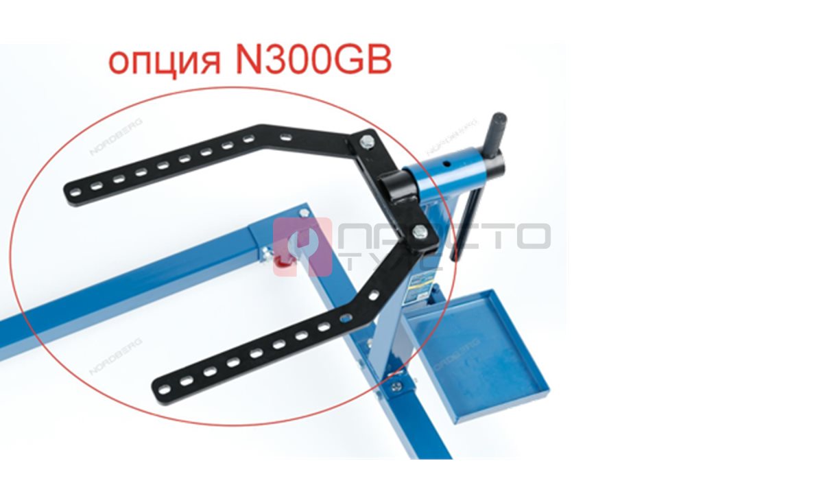  Стенд (Кантователь) для ремонта двигателя, г/п 570 кг NORDBERG N30057 (1)