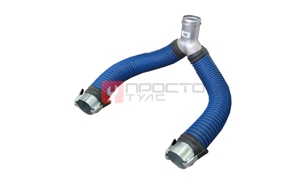  Y-адаптер для двух выхлопных труб с быстросъёмными разъёмами DN100, NORFI, 28-4973-037 (0)