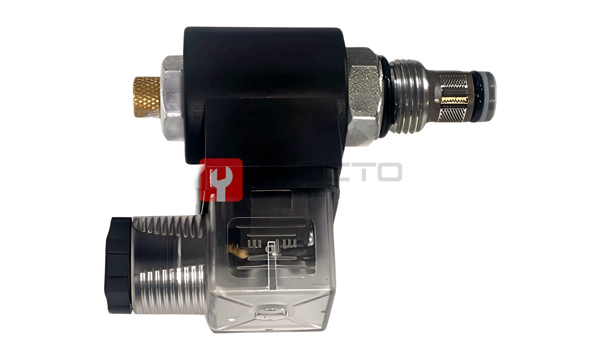  Электромагнитный гидравлический клапан подъемника (с возможностью ручного спуска) 24V DC (1)