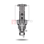  Электромагнитный гидравлический клапан подъемника (с возможностью ручного спуска) 24V DC (3)
