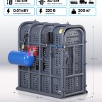  Клеть для накачки грузовых колес NORDBERG 46TC12 мни (1)