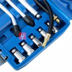  SpecX A71057 Компрессометр бензиновый, набор с гибкой, 2-мя жесткими насадками, 2-мя удлинителями и переходниками (2)