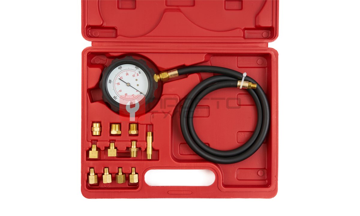  ST106 Тестер давления масла с адаптерами, 0-500PSI (0-35бар) (0)