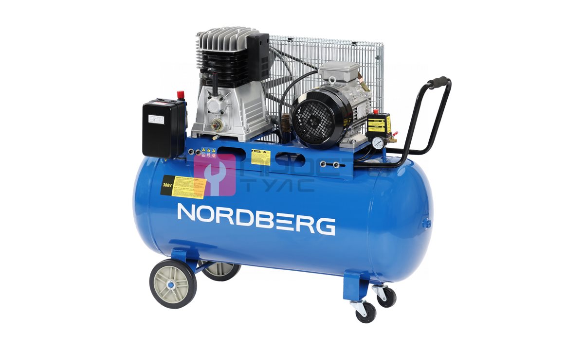  Компрессор поршневой с ременным приводом, объем 200 л NORDBERG ECO NCE200/660 (0)