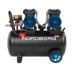  Компрессор безмасляный 220В, ресив. 50л, 500 л/мин NORDBERG NCEO50/500 (3)