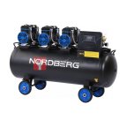  Компрессор безмасляный 380 В, ресивер 160 л, 750 л/мин NORDBERG NCEO160/750 мни (0)