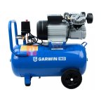  GARWIN INDUSTRIAL 840210-356-50 Компрессор поршневой 356 л/мин, 10 бар, ресивер 50 л, 3 л.с., 2850 об/мин мни (0)