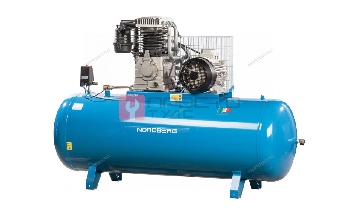  Компрессор поршневой с ременным приводом NORDBERG NC500/1000-15 (0)
