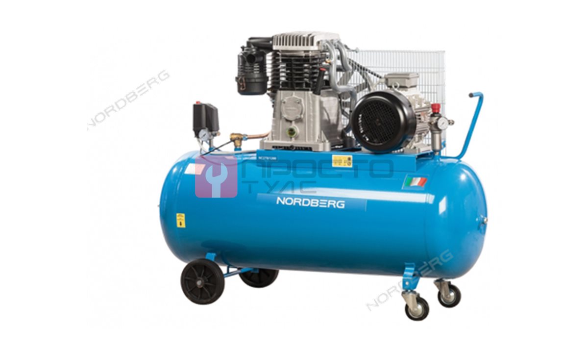  Компрессор поршневой с ременным приводом NORDBERG NC270/830 (0)